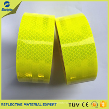 Película / Láminas Reflectantes Micro Prismáticas Fluorescentes Amarillas / Verdes de Alta Visibilidad